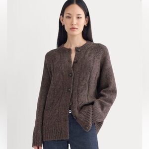 Everlane cloud cable cardigan